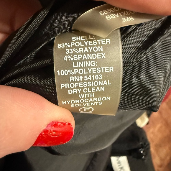 Calvin Klein Womens Sleeveless Dress Blue Black Grey Size 8 Block - Picture 6 of 6